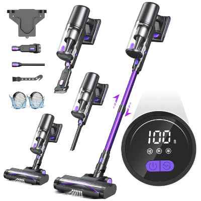 OXVAC Cordless Vacuum Cleaner with LED Display