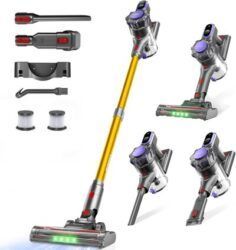 MONSGA MV3 Cordless Vacuum Cleaner Review.